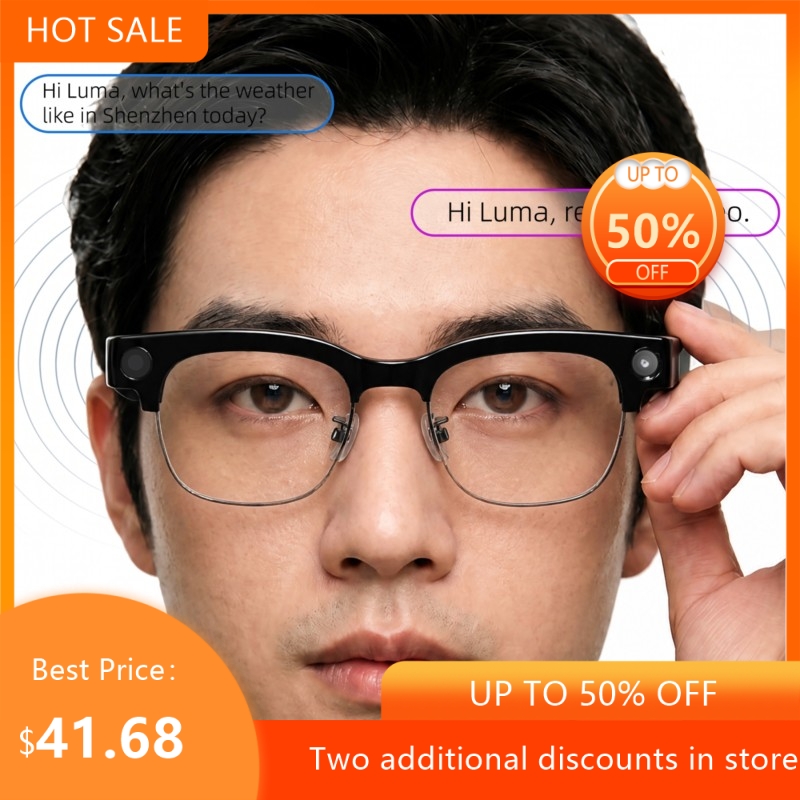 Photography Videos - Gafas inteligentes de medio marco con
