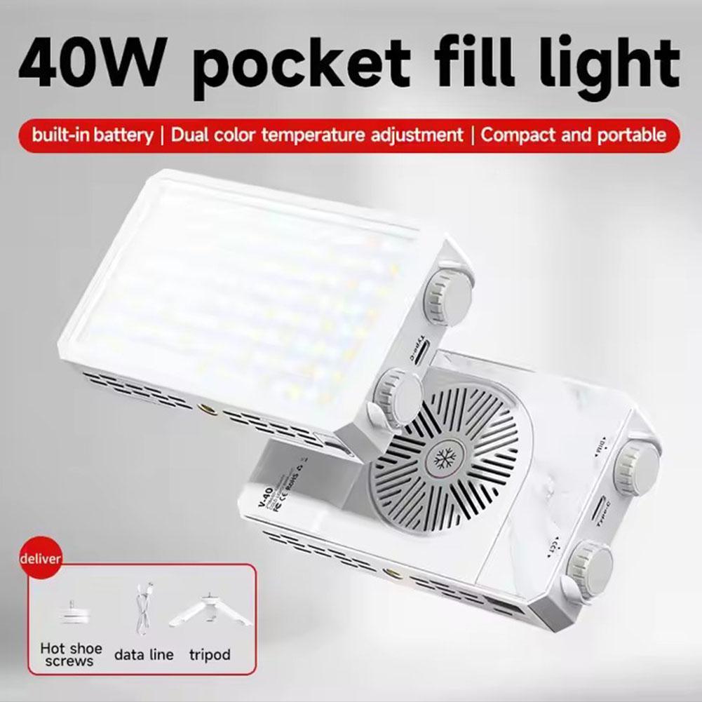 Photography Videos - Luz LED para Cámara Personalizable de