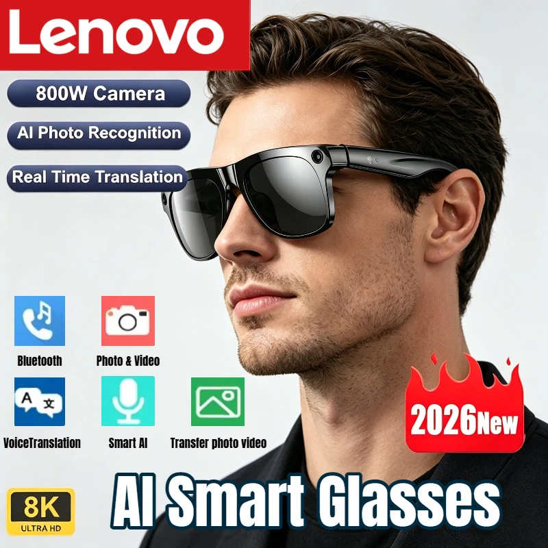 Photography Japanese - Gafas Inteligentes Lenovo con IA, 8K