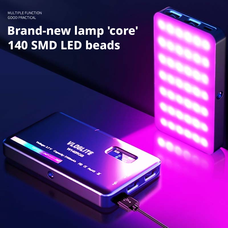 Photography Videos - Luz de Relleno RGB Móvil para