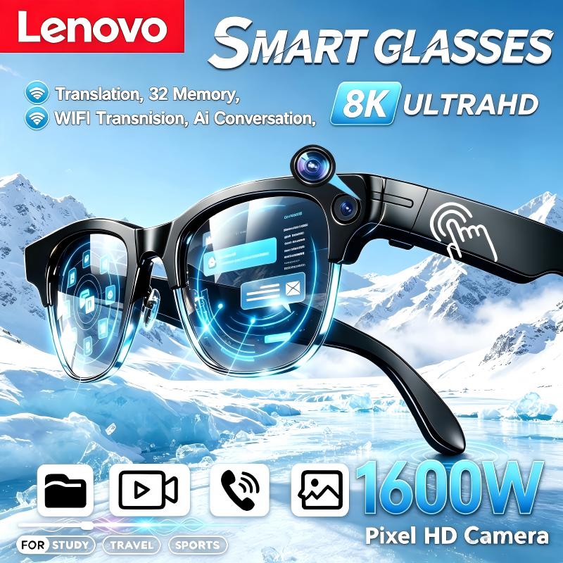 Photography Japanese - Gafas Inteligentes Inalámbricas Lenovo con IA,