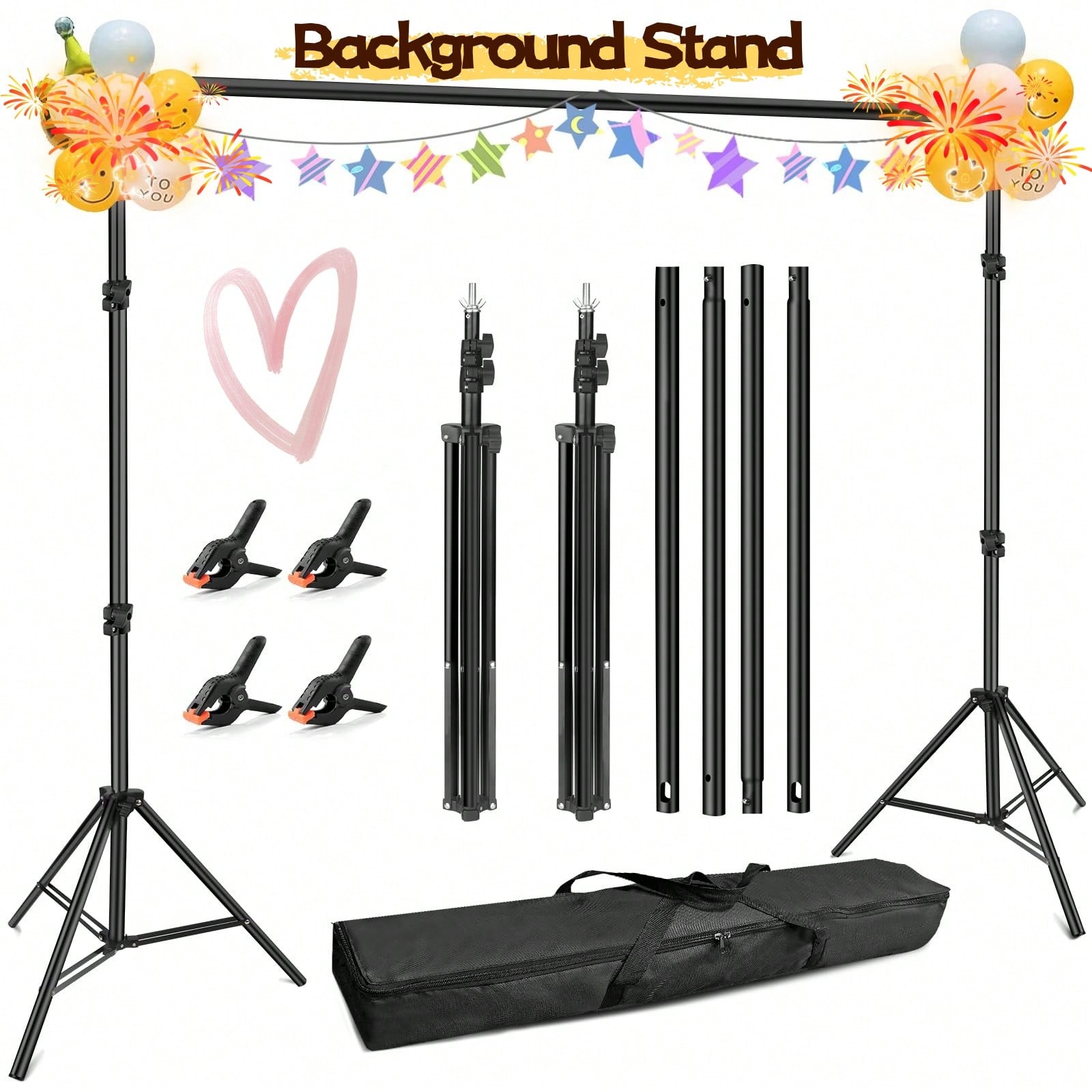 Soporte de Fondo Profesional R - Photography Website reseña y precio