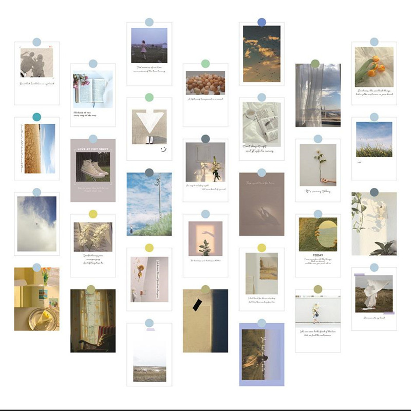 Set de 30 Pegatinas Decorativa - Photography Aesthetic reseña y precio