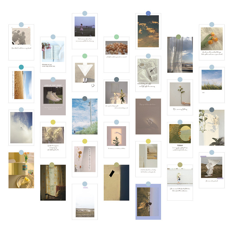 Set de 30 Pegatinas Decorativa - Photography Aesthetic reseña y precio