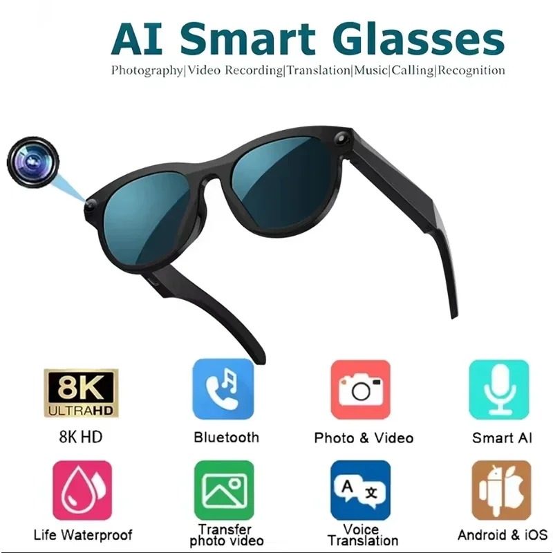 Gafas Inteligentes 8KHD con IA - Photography Japanese reseña y precio