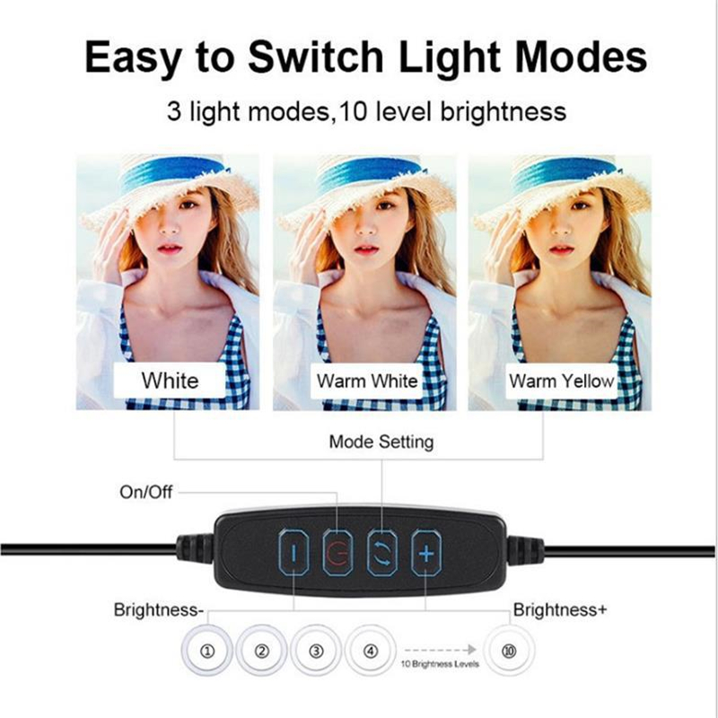 Anillo de luz Led regulable, l - Photography Videos reseña y precio