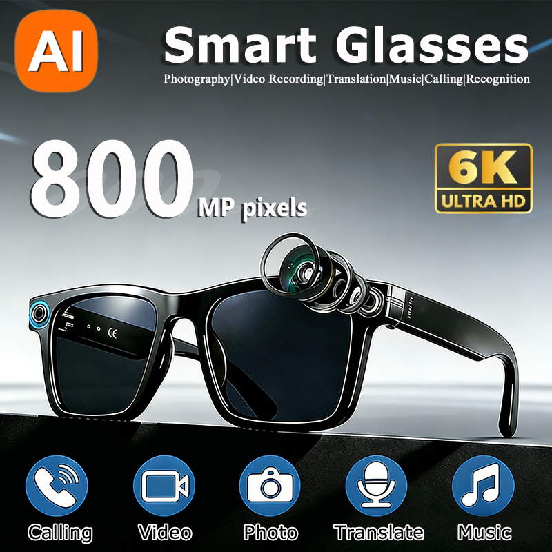 Gafas con Cámara HD 6K e IA, 8 - Photography Japanese reseña y precio