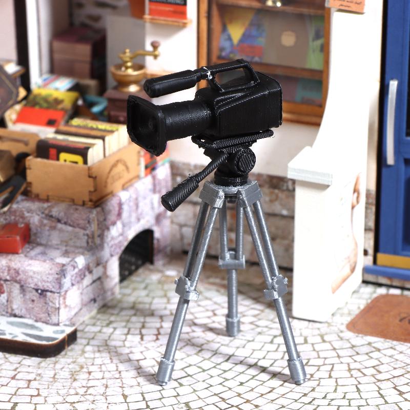 Mini trípode para videocámara, - Photography Videos reseña y precio