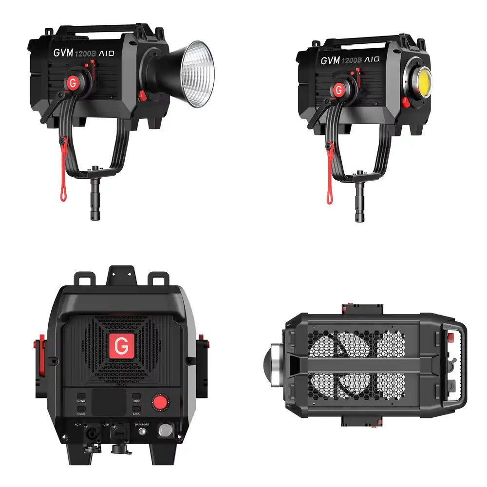 GVM SD1200B AIO 1200W, Luz LED - Photography Videos reseña y precio