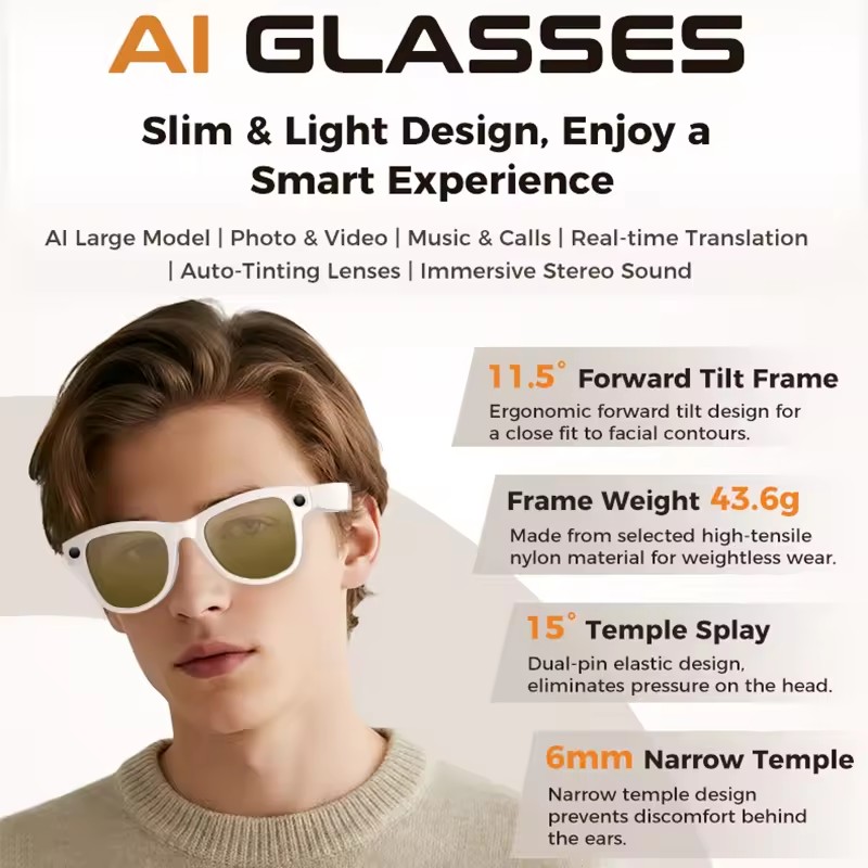 Nuevo 800W 4k HD Cámara gafas  - Photography Japanese reseña y precio